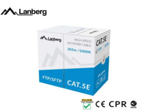 Lanberg FTP Cable Cat.5E CU 305m solid grey
