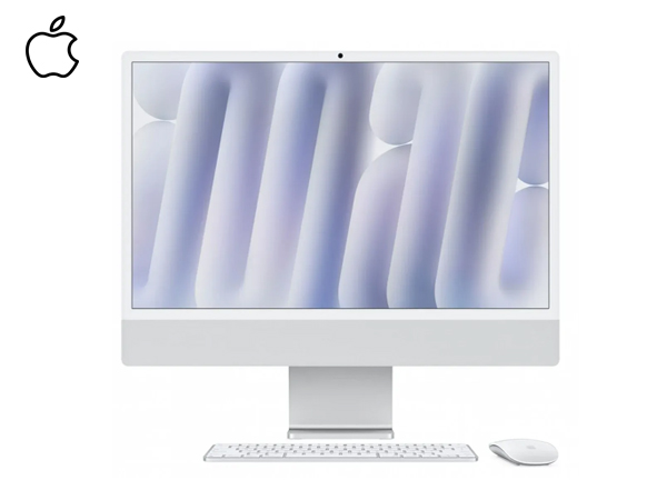 iMac 24 cale M4 10/10, 16GB, 512GB SSD - Srebrny