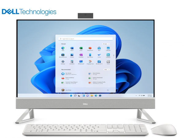 DELL 27 All-in-One EC27250 Win11Pro CORE 7-150U/16GB/1TB/27.0 FHD Touch/GeForce MX 570A/Cam/WLAN + BT/Backlit Kb/3Y ProSupport