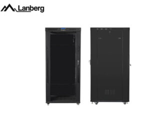 Lanberg RACK 19 22U 800X800 Black LCD (FLAT PACK)