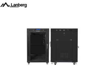 Lanberg RACK19 15U 600x800mm, Black LCD