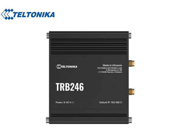 Teltonika Gateway LTE TRB246(Cat4), 3G, 2G, 2xSIM RS232/485, Ethernet