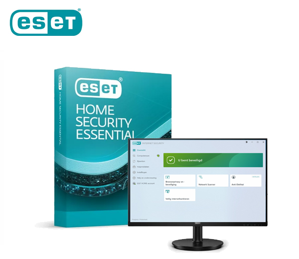 ESET Security Essential Box 1User 12M