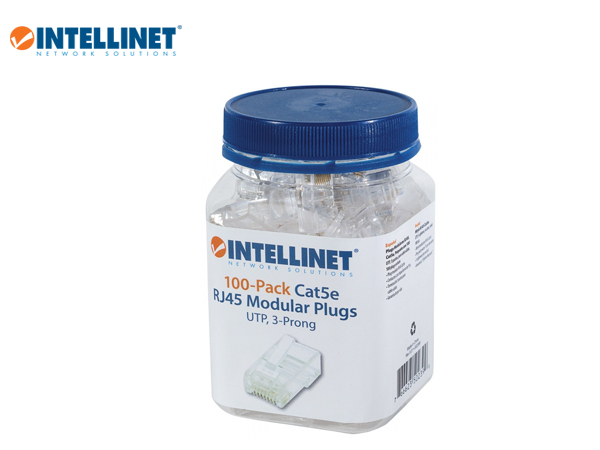 Intellinet RJ45 UTP drut 8p8c kat.5e glass 100szt.